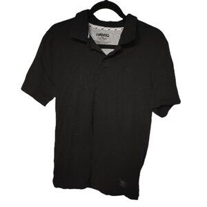 Tony Hawk Black Polo Short Sleeve Unisex Size Medium Excellent Condition